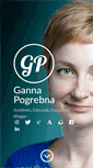 Mobile Screenshot of gannapogrebna.com